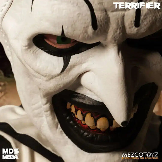 Terrifier MDS Mega Scale Puppe Art the Clown with Sound 38 cm - Smalltinytoystore