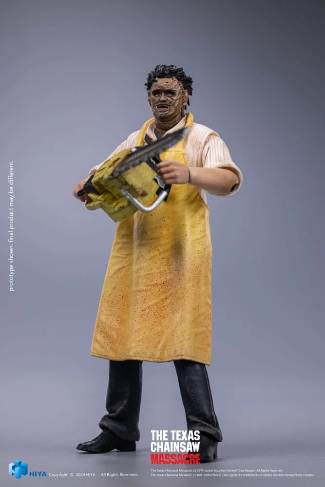 Texas Chainsaw Massacre (1974) Exquisite Mini Actionfigur 1/18 LeatherFace - Killing Mask Standard Ver. 11 cm - Smalltinytoystore