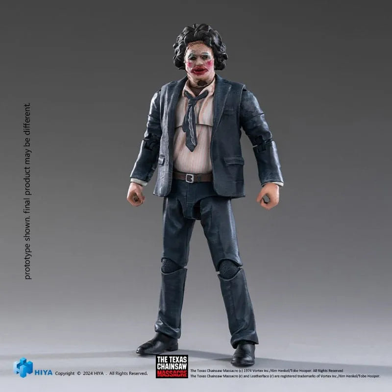 Texas Chainsaw Massacre (1974) Exquisite Mini Actionfigur 1/18 LeatherFace - Pretty Woman Mask 11 cm - Smalltinytoystore