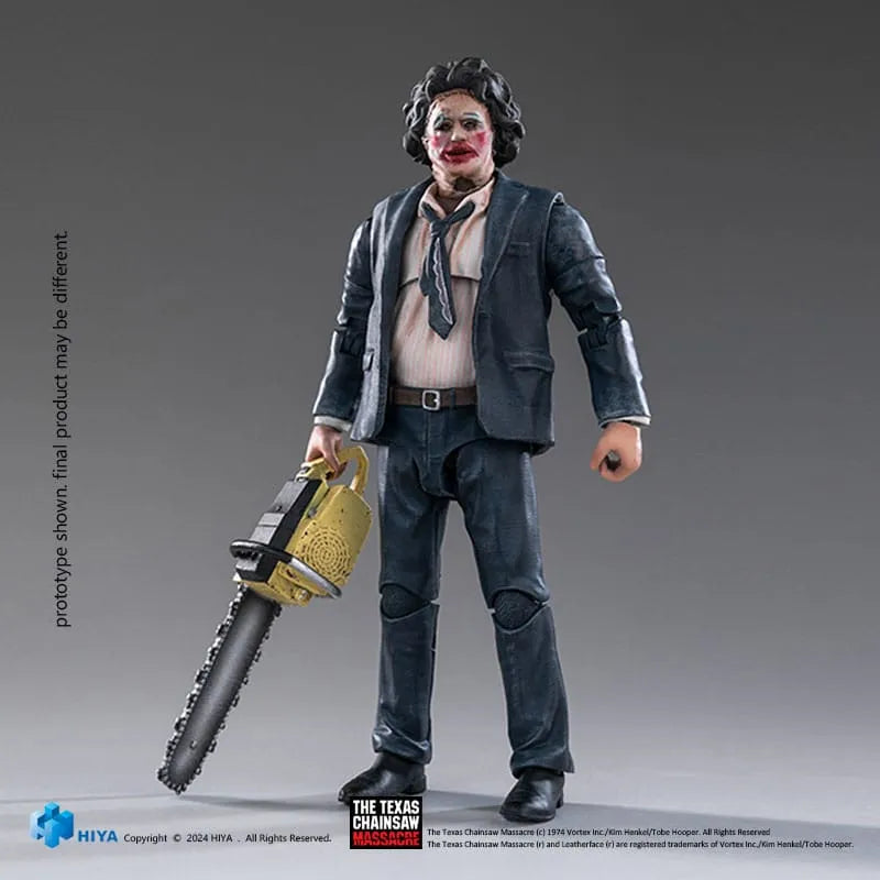 Texas Chainsaw Massacre (1974) Exquisite Mini Actionfigur 1/18 LeatherFace - Pretty Woman Mask 11 cm - Smalltinytoystore