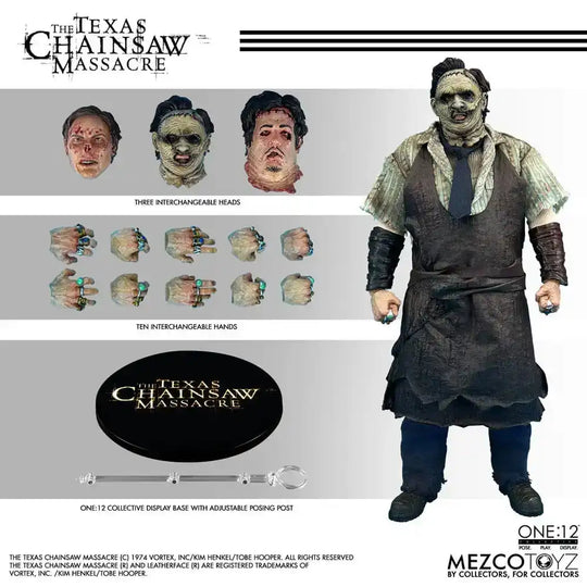 Texas Chainsaw Massacre (2003) Actionfigur 1/12 Leatherface 17 cm