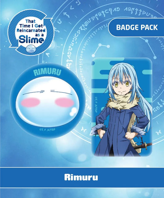 That Time I Got Reincarnated as a Slime Ansteck-Buttons Doppelpack Rimuru - Smalltinytoystore