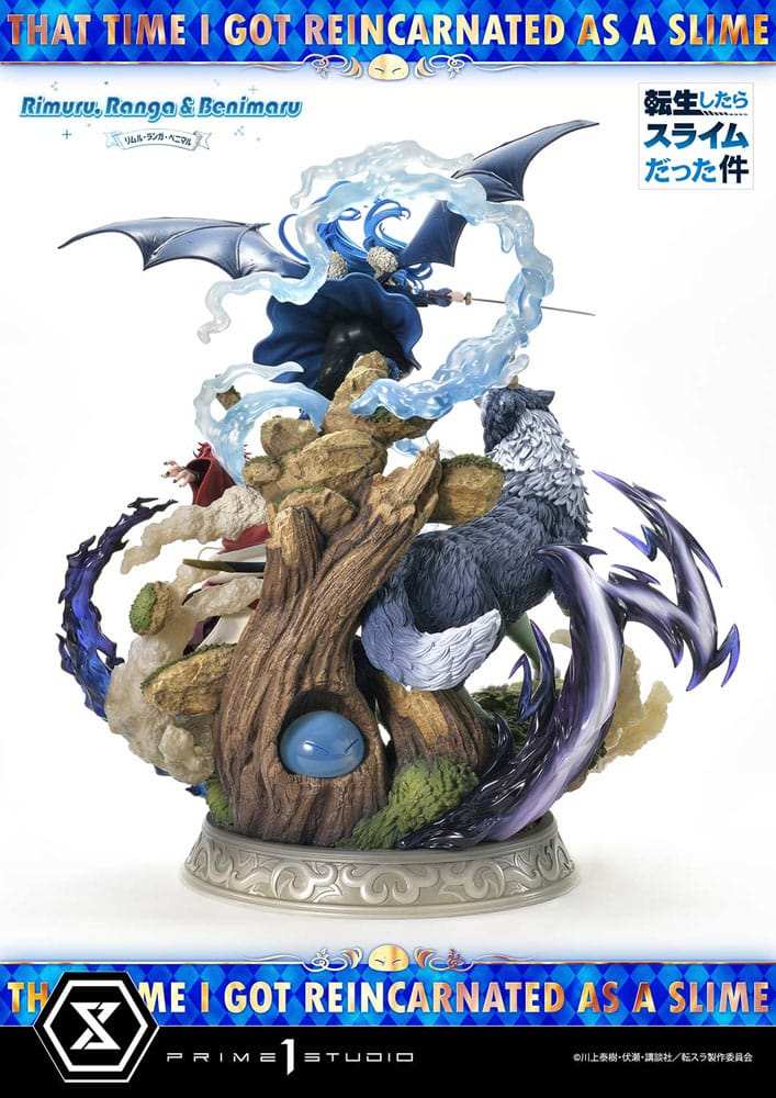 That Time I Got Reincarnated as a Slime Concept Masterline Series Statue 1/6 Rimuru, Ranga and Benimaru 59 cm - Smalltinytoystore