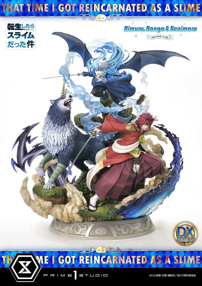 That Time I Got Reincarnated as a Slime Concept Masterline Series Statue 1/6 Rimuru, Ranga and Benimaru Deluxe Version 59 cm - Smalltinytoystore