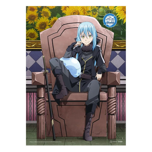 That Time I Got Reincarnated as a Slime Fabric Poster Demon Lord Rimuru 84 x 118 cm - Smalltinytoystore