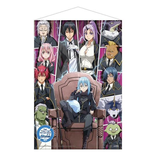 That Time I Got Reincarnated as a Slime Wandrolle Key Art S2 61 x 91 cm - Smalltinytoystore