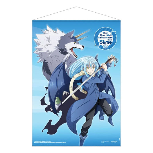 That Time I Got Reincarnated as a Slime Wandrolle Rimuru & Ranga 50 x 70 cm - Smalltinytoystore