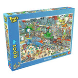 That´s Life Bix Box Puzzle Train Station (1000 Teile) - Smalltinytoystore