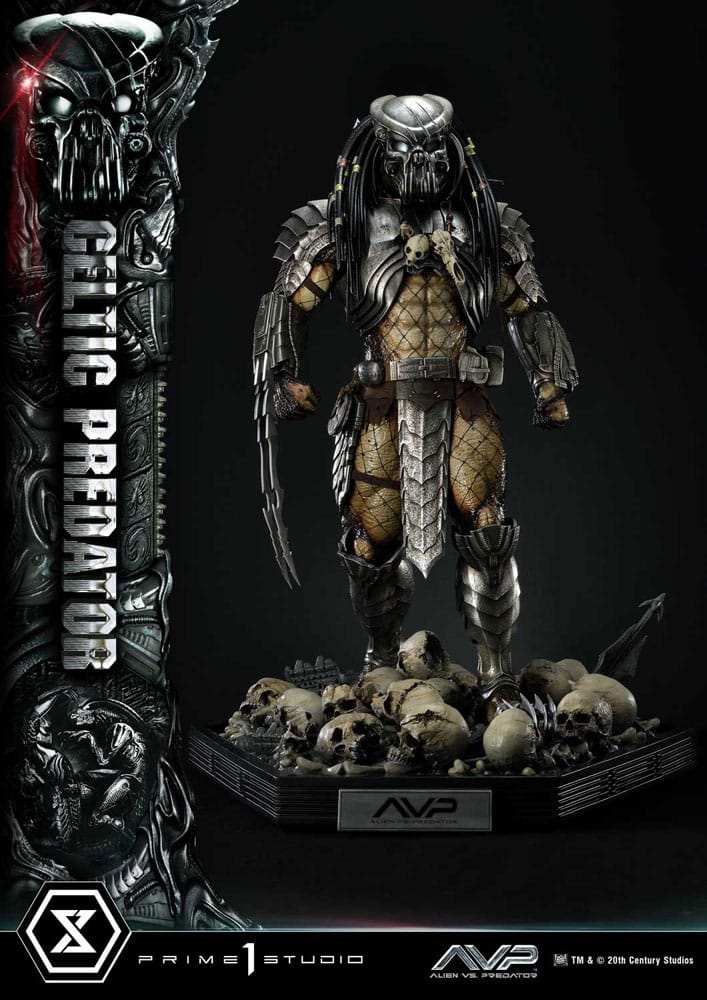The Alien vs. Predator Museum Masterline Series Statue 1/3 Celtic Predator 95 cm - Smalltinytoystore