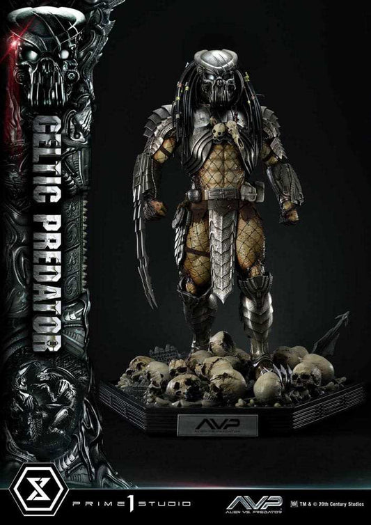 The Alien vs. Predator Museum Masterline Series Statue 1/3 Celtic Predator 95 cm - Smalltinytoystore