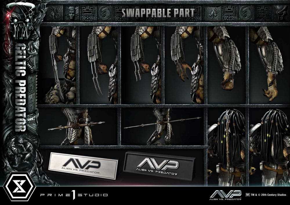 The Alien vs. Predator Museum Masterline Series Statue 1/3 Celtic Predator 95 cm - Smalltinytoystore