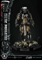 The Alien vs. Predator Museum Masterline Series Statue 1/3 Celtic Predator Bonus Ver. 95 cm - Smalltinytoystore