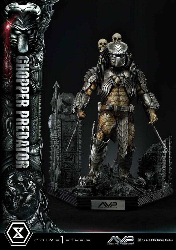 The Alien vs. Predator Museum Masterline Series Statue 1/3 Chopper Predator 103 cm - Smalltinytoystore