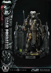 The Alien vs. Predator Museum Masterline Series Statue 1/3 Scar Predator 93 cm - Smalltinytoystore
