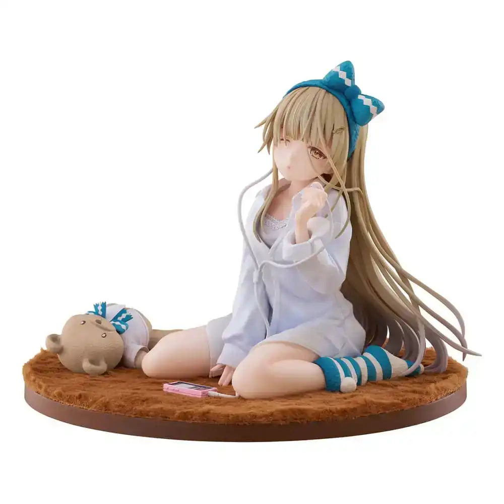 The Angel Next Door Spoils Me Rotten F:Nex PVC Statue 1/7 Mahiru Shiina Relax Ver. 14 cm - Smalltinytoystore