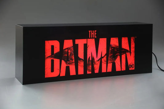 The Batman Light Box Leucht-Deko Logo 40 cm - Smalltinytoystore