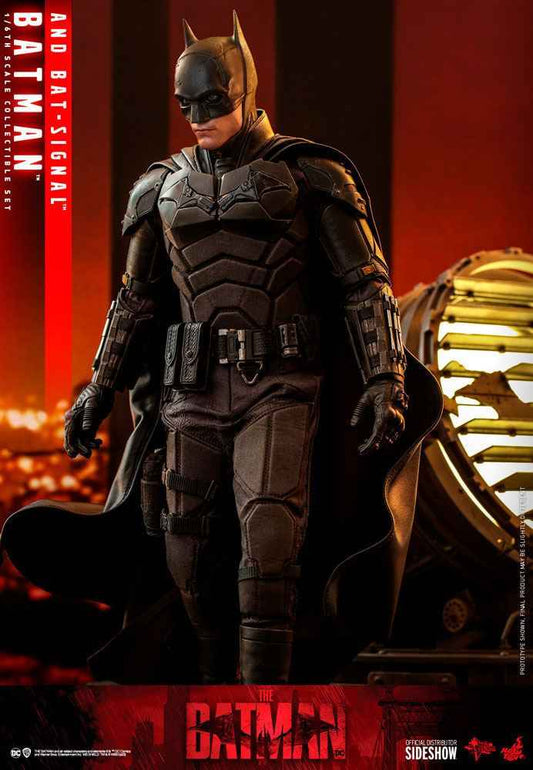 The Batman Movie Masterpiece 1/6 Batman with Bat-Signal 31 cm - Smalltinytoystore