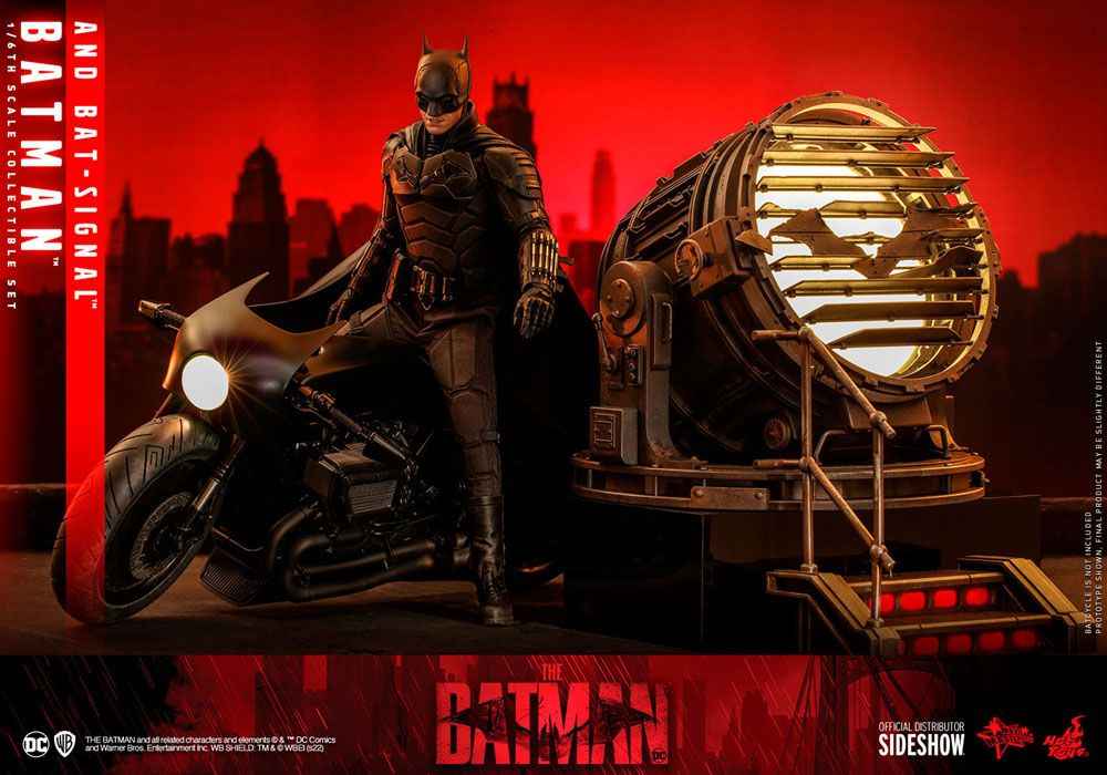 The Batman Movie Masterpiece 1/6 Batman with Bat-Signal 31 cm - Smalltinytoystore