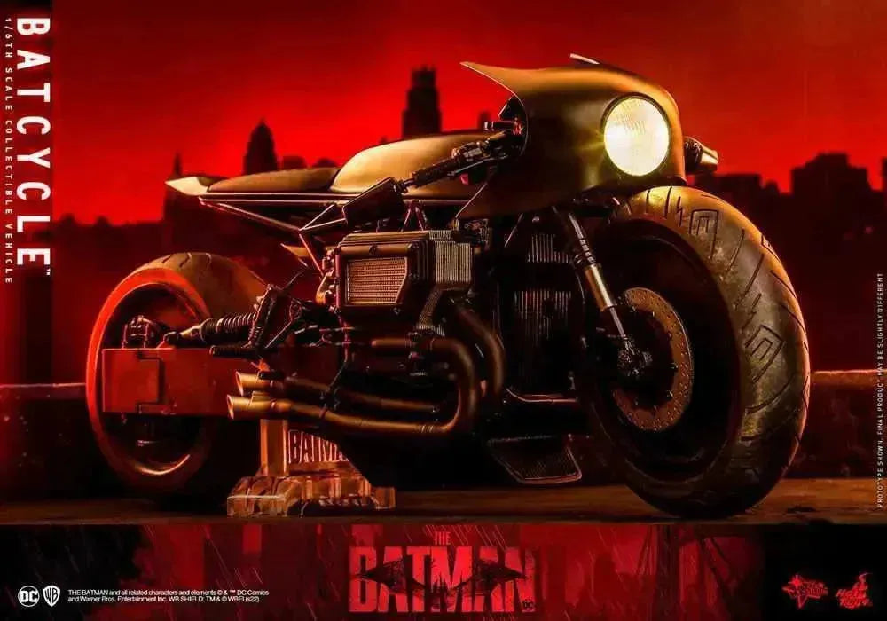 The Batman Movie Masterpiece Fahrzeug 1/6 Batcycle 42 cm HOT TOYS - Smalltinytoystore