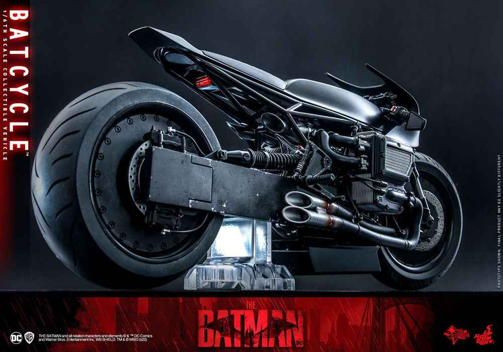 The Batman Movie Masterpiece Fahrzeug 1/6 Batcycle 42 cm - Smalltinytoystore