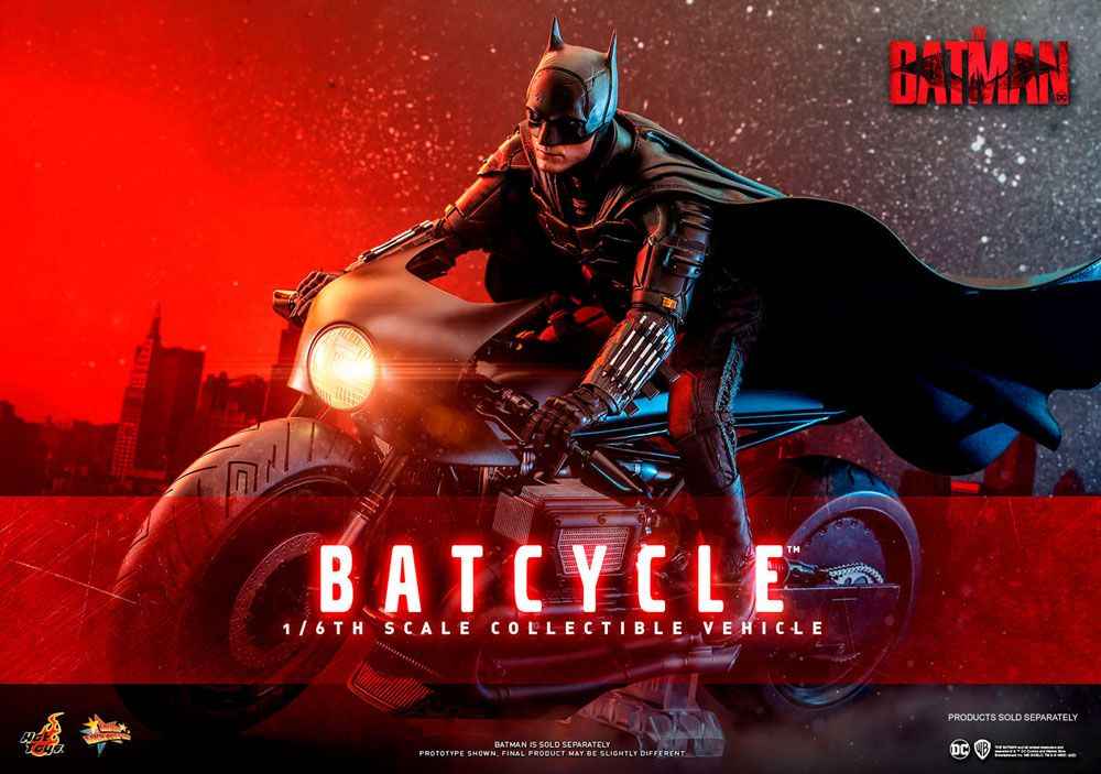 The Batman Movie Masterpiece Fahrzeug 1/6 Batcycle 42 cm - Smalltinytoystore