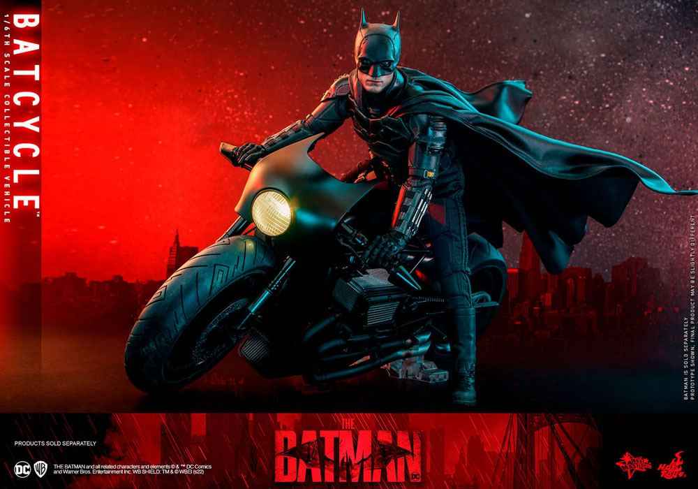 The Batman Movie Masterpiece Fahrzeug 1/6 Batcycle 42 cm - Smalltinytoystore