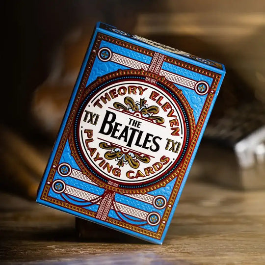 The Beatles Spielkarten Blue Version - Smalltinytoystore