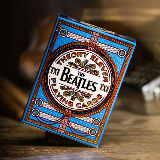 The Beatles Spielkarten Blue Version - Smalltinytoystore