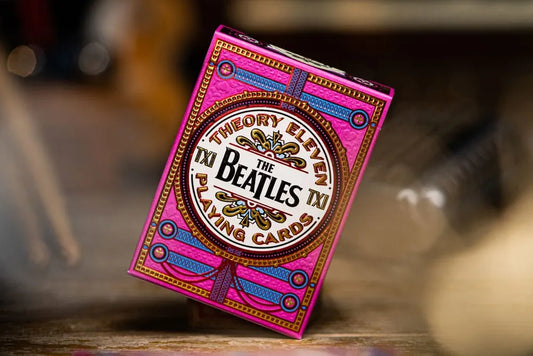 The Beatles Spielkarten Pink Version - Smalltinytoystore