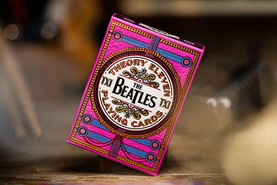 The Beatles Spielkarten Pink Version - Smalltinytoystore