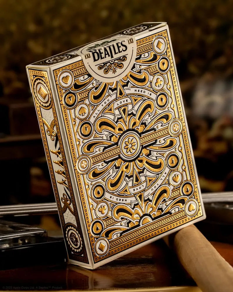 The Beatles Spielkarten White Special Edition - Smalltinytoystore