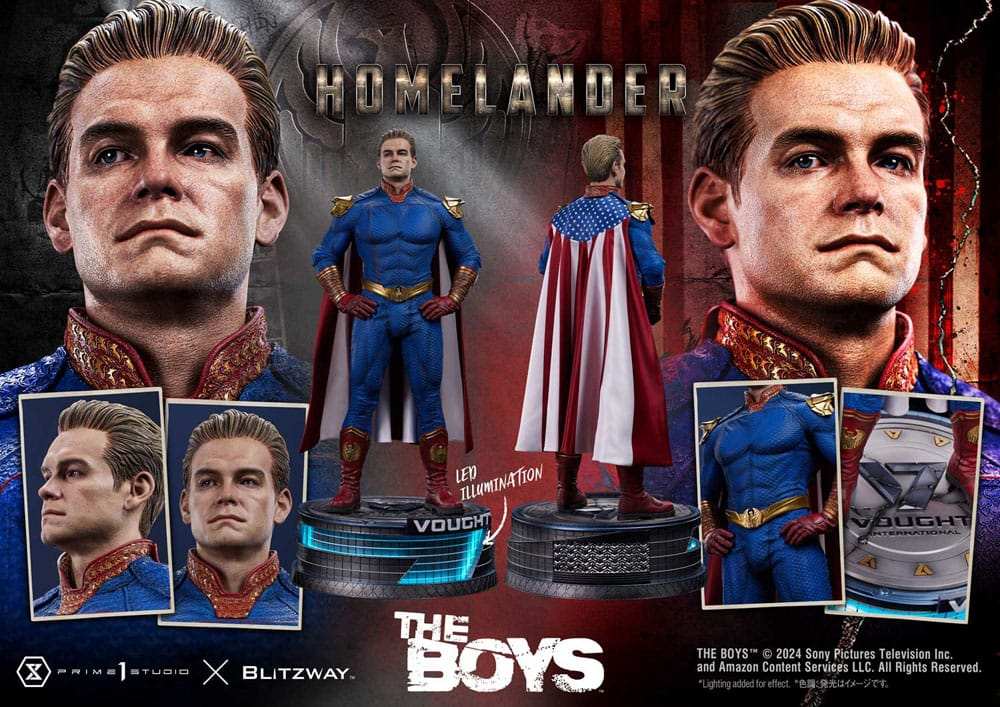 The Boys Premium Masterline Series Statue 1/4 Homelander 57 cm - Smalltinytoystore