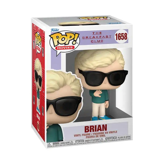 The Breakfast Club POP! Movies Vinyl Figur Brian 9 cm - Smalltinytoystore