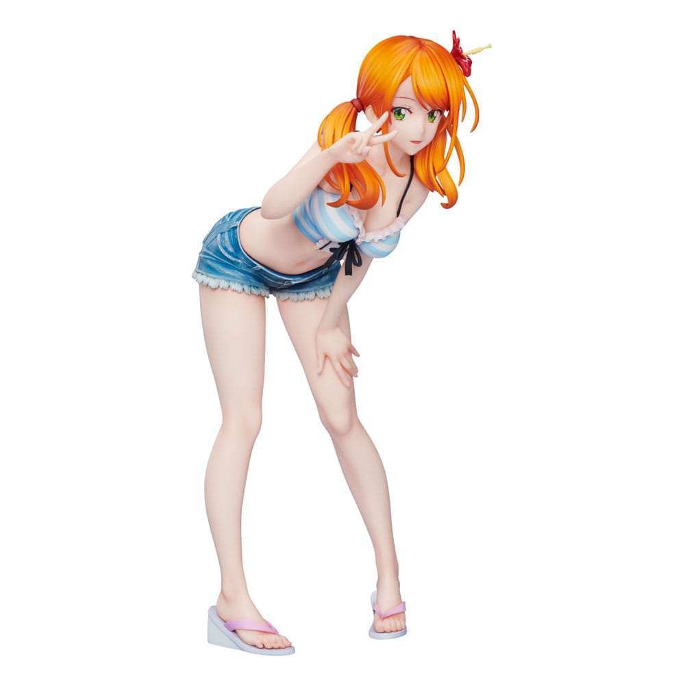 The Café Terrace and Its Goddesses Statue PVC Tsukishima Ryusei 21 cm - Smalltinytoystore