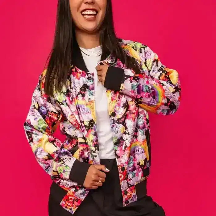 The Care Bears x Universal Monsters by Loungefly Bomber Jacke  Größe XL