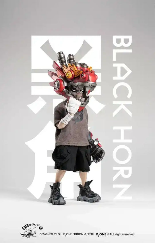 The Circle Actionfigur Kit 1/12 Black Horn Year of the Loong Limited Edition 16 cm - Smalltinytoystore