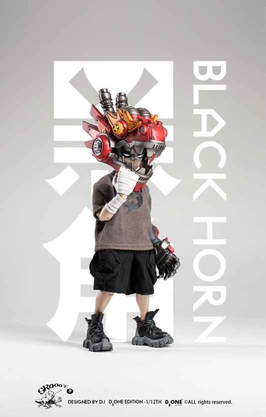 The Circle Actionfigur Kit 1/12 Black Horn Year of the Loong Limited Edition 16 cm - Smalltinytoystore