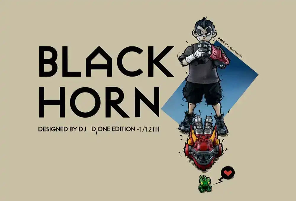 The Circle Actionfigur Kit 1/12 Black Horn Year of the Loong Limited Edition 16 cm - Smalltinytoystore