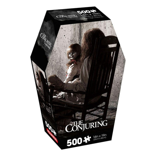 The Conjurning Puzzle Annabelle on Chair (500 Teile) - Smalltinytoystore