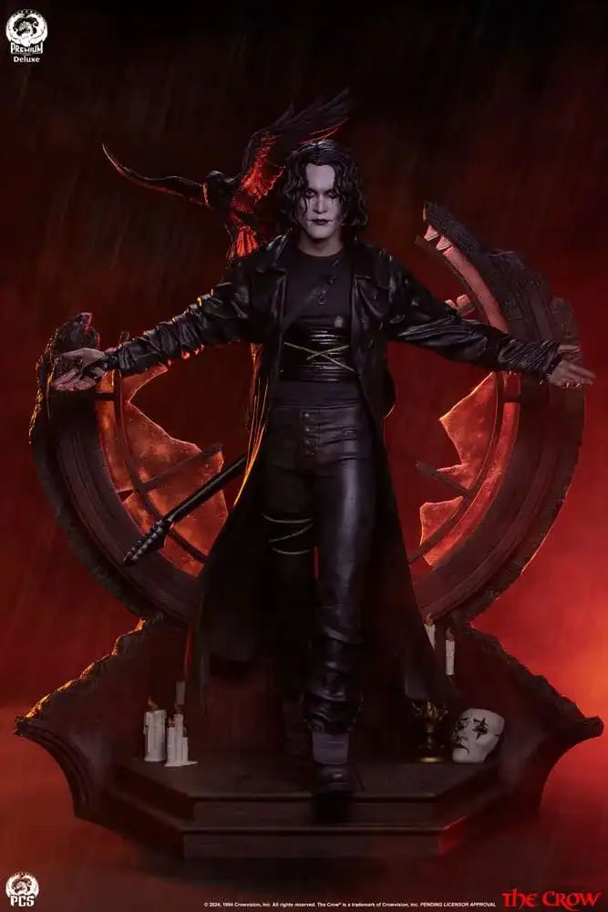 The Crow Epic Series Statue 1/3 Crow Deluxe Edition 66 cm - Smalltinytoystore