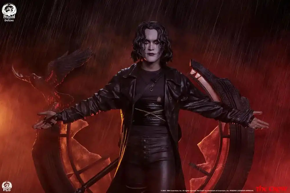 The Crow Epic Series Statue 1/3 Crow Deluxe Edition 66 cm - Smalltinytoystore