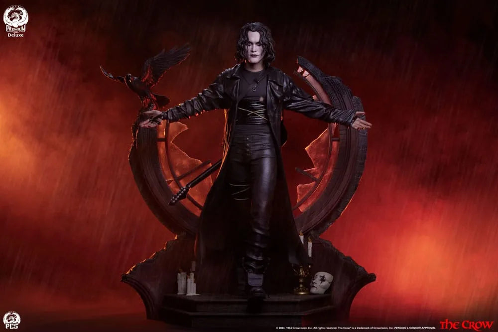 The Crow Epic Series Statue 1/3 Crow Deluxe Edition 66 cm - Smalltinytoystore