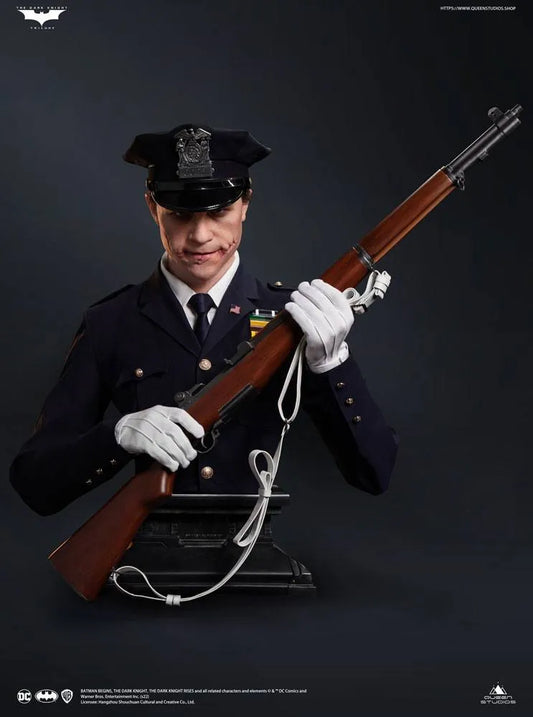 The Dark Knight Büste 1/1 The Joker (Police Uniform) 87 cm - Smalltinytoystore