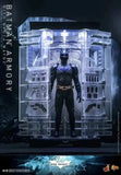 The Dark Knight Rises Movie Masterpiece & Diorama 1/6 Batman Armory with Bruce Wayne 30 cm HOT TOYS - Smalltinytoystore