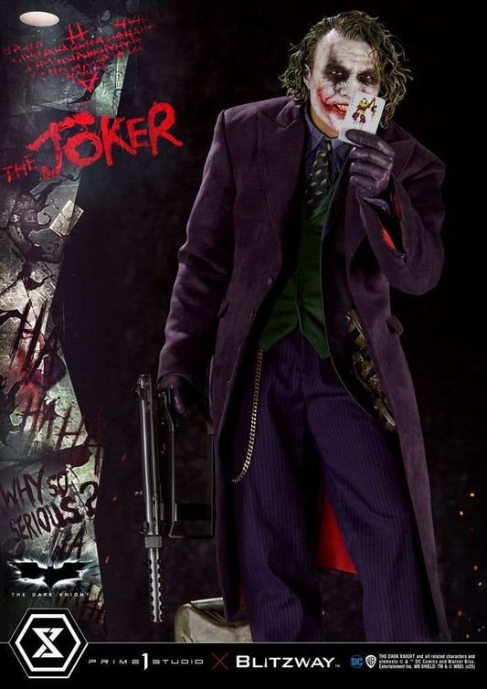 The Dark Knight Statue 1/3 The Joker Bonus Version 72 cm - Smalltinytoystore
