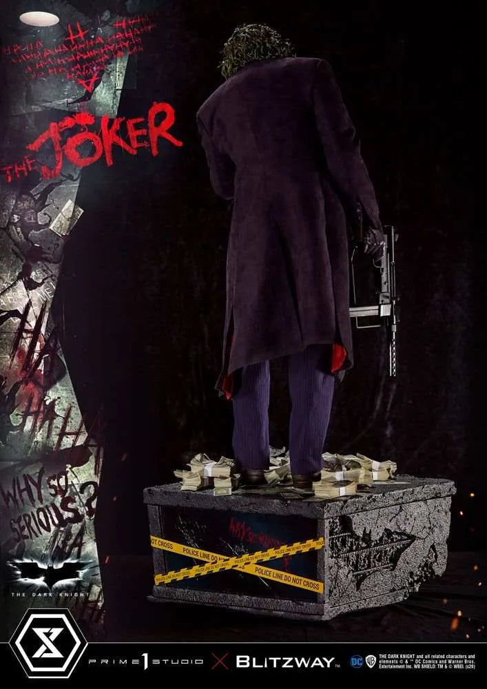 The Dark Knight Statue 1/3 The Joker Bonus Version 72 cm - Smalltinytoystore
