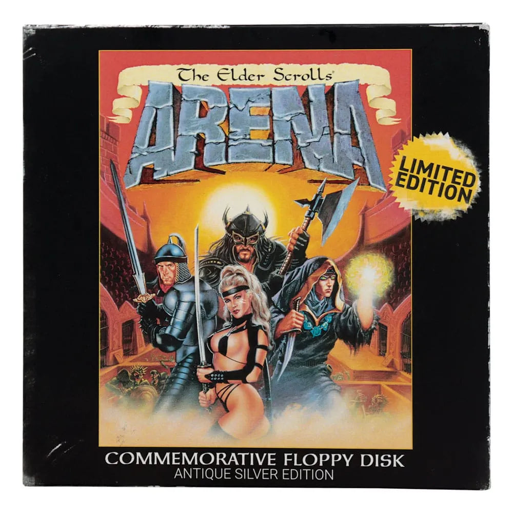 The Elder Scrolls Replik Arena Floppy Disk Limited Edition - Smalltinytoystore