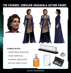 The Expanse Actionfigur Chrisjen Avasarala 20 cm - Smalltinytoystore