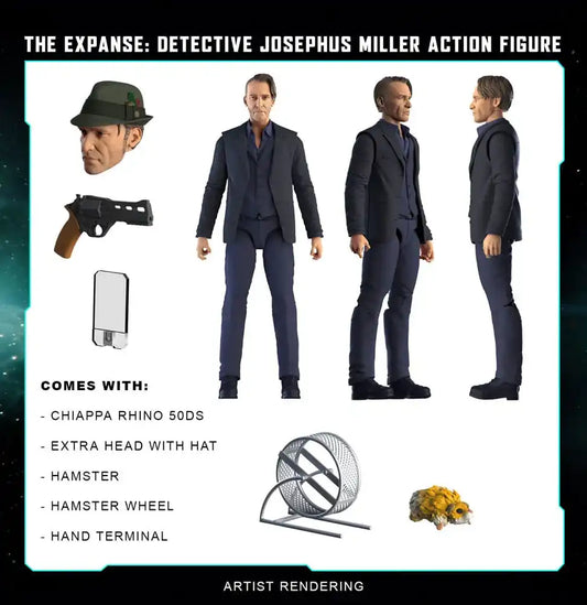 The Expanse Actionfigur Detective Josephus Miller 20 cm - Smalltinytoystore