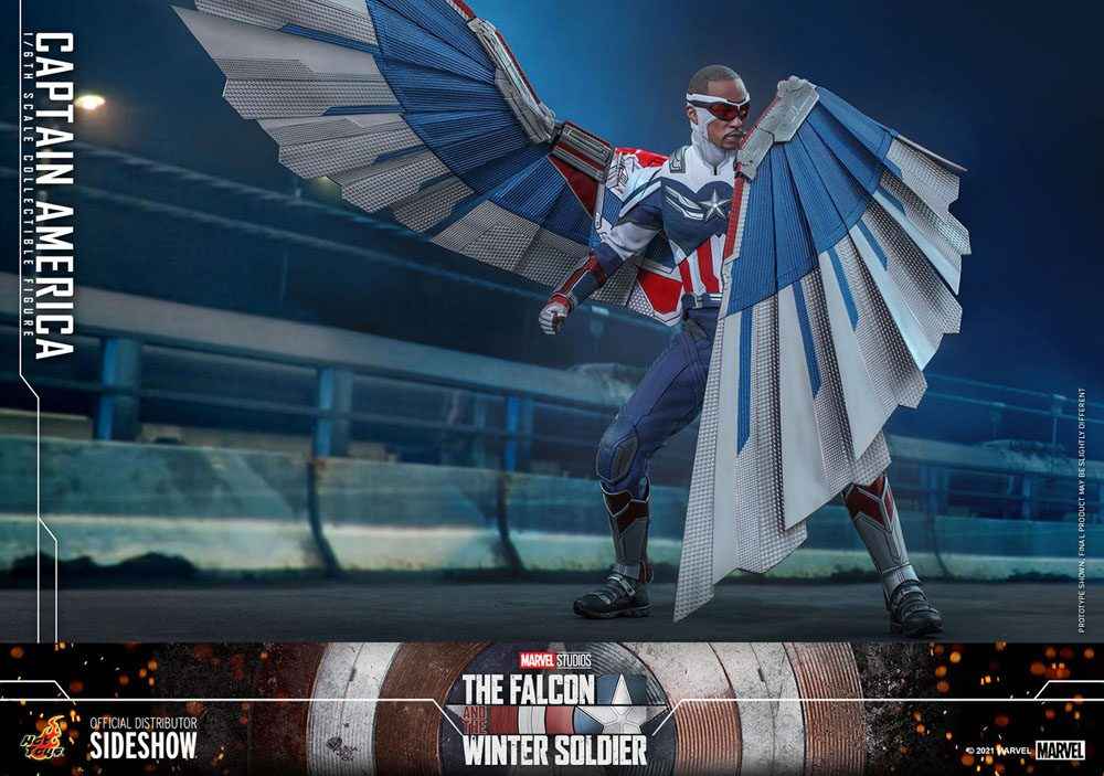 The Falcon and The Winter Soldier 1/6 Captain America 30 cm - Smalltinytoystore